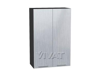 Шкаф верхний Валерия-М 600Н Серый металлик дождь светлый / Graphite