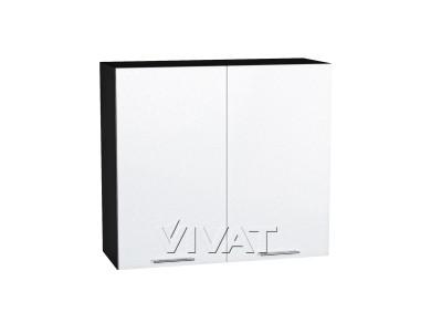 Шкаф верхний Валерия-М 800 Белый металлик / Graphite
