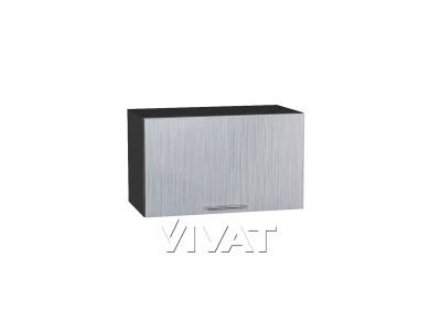Шкаф верхний горизонтальный Валерия-М 600 Серый металлик дождь светлый / Graphite