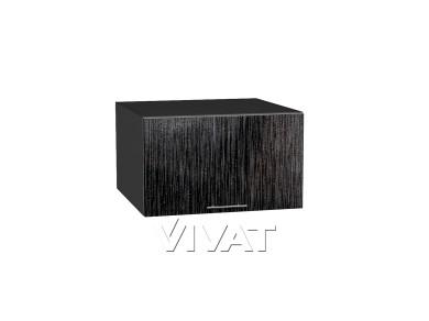 Шкаф верхний горизонтальный Валерия-М 610/G Чёрный металлик дождь