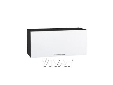 Шкаф верхний горизонтальный Валерия-М 800/G Белый металлик