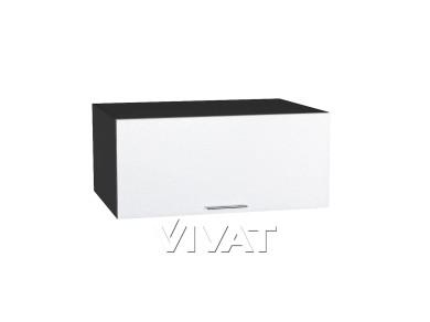 Шкаф верхний горизонтальный с увеличенной глубиной Валерия-М 810 Белый металлик / Graphite