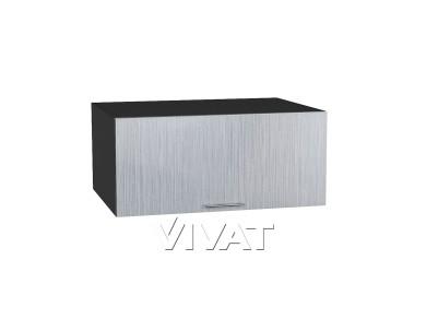 Шкаф верхний горизонтальный с увеличенной глубиной Валерия-М 810 Серый металлик дождь светлый / Graphite