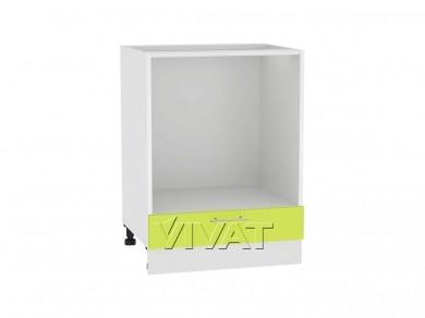 Шкаф под духовку Валерия-М 600 Лайм глянец / Белый