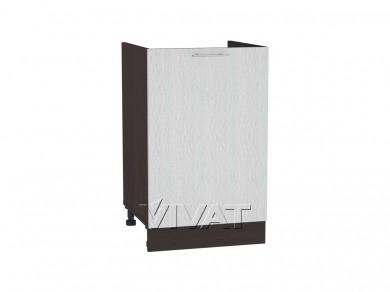 Шкаф-мойка Валерия-М 500 Серый металлик дождь светлый / Graphite