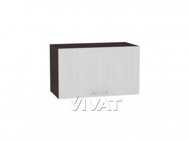 Шкаф верхний горизонтальный с увеличенной глубиной Валерия-М 610 Серый металлик дождь светлый / Венге