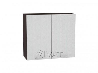 Шкаф верхний Валерия-М 800 Серый металлик дождь светлый / Graphite