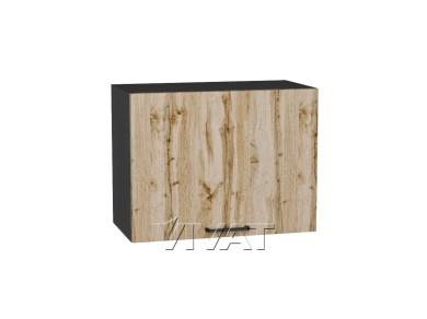 Шкаф верхний горизонтальный Флэт 600Н Wotan Oak 2S / Graphite