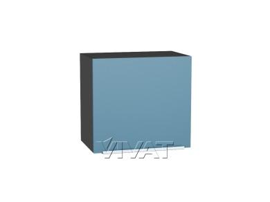 Шкаф верхний горизонтальный Фьюжн 500Н Silky Blue / Graphite