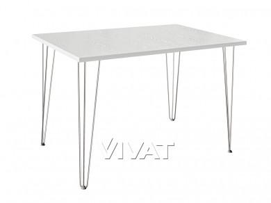 Стол прямоугольный 1190 (LH3-10 710) Whiteboard/Хром
