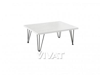 Стол прямоугольный 800 (LH3-10 440) Whiteboard/Чёрный