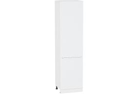 Шкаф пенал Фьюжн 600Н (для верхних шкафов 920) Silky White / Белый