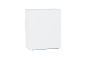 Шкаф верхний Фьюжн 600М Silky White / Белый
