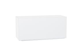 Шкаф верхний горизонтальный Фьюжн 800 Silky White / Белый