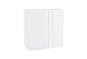 Шкаф верхний прямой угловой Фьюжн 700 Silky White / Белый