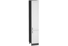 Шкаф пенал Лофт 400Н (для верхних шкафов 920) Graphite/Super White