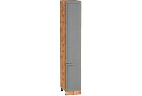 Шкаф пенал Сканди 400Н (для верхних шкафов 920) Grey Softwood / Дуб Вотан