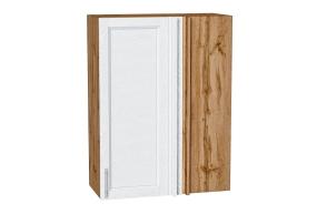 Шкаф верхний прямой угловой Сканди 700Н White Softwood / Дуб Вотан