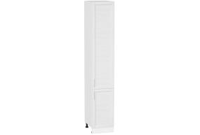 Шкаф пенал Сканди 400Н (для верхних шкафов 920) White Softwood / Белый