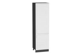 Шкаф пенал Сканди 600 (для верхних шкафов 720) White Softwood / Graphite