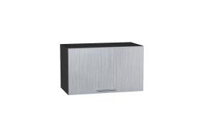 Шкаф верхний горизонтальный Валерия-М 600 Серый металлик дождь светлый / Graphite