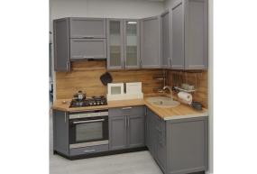 Угловая кухня Сканди Graphite Softwood. Выставочный образец