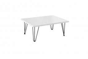 Стол прямоугольный 800 (LH3-10 440) Whiteboard/Чёрный
