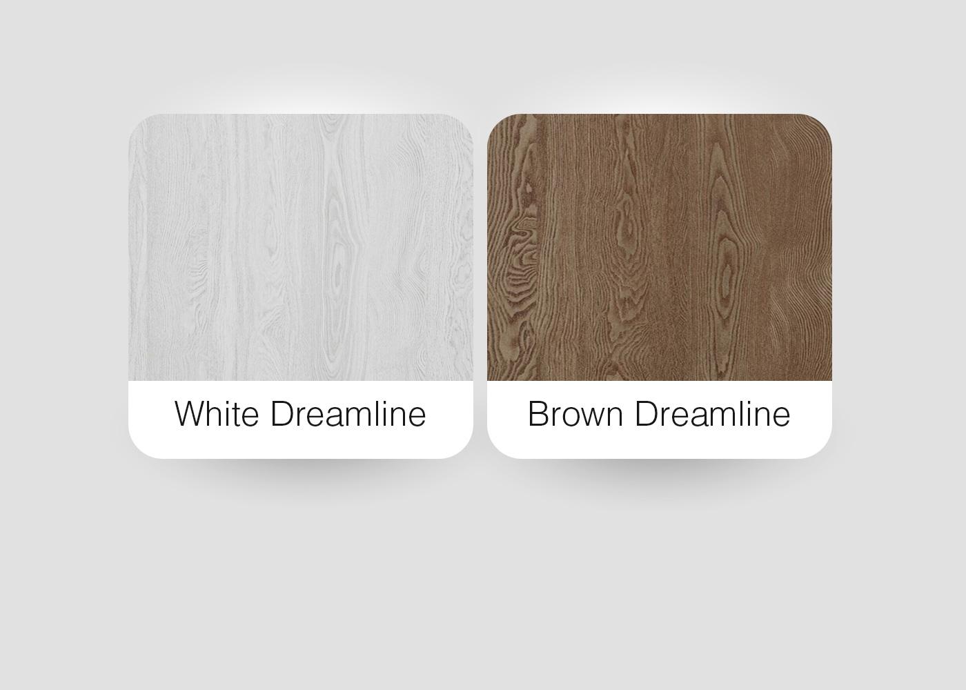 Дополнительное изображение Кухня Шале-04 White Dreamline/Brown Dreamline