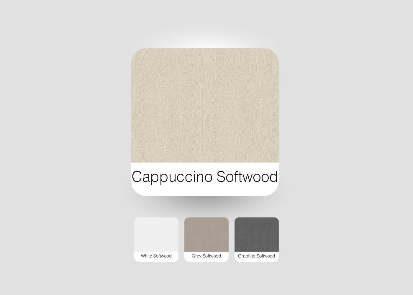 Дополнительное изображение Кухня Сканди-02 Cappuccino Softwood