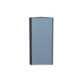 Шкаф верхний торцевой Фьюжн 300Н Silky Blue / Graphite