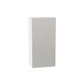Шкаф верхний Фьюжн 450Н Silky Light Grey / Белый