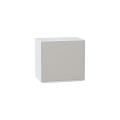 Шкаф верхний горизонтальный Фьюжн 500Н Silky Light Grey / Белый