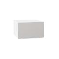 Шкаф верхний горизонтальный с увеличенной глубиной Фьюжн 610 Silky Light Grey / Белый
