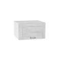 Шкаф верхний горизонтальный с увеличенной глубиной Лофт 610 Nordic Oak / Белый