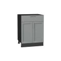 Шкаф нижний с 1 ящиком Сканди 601М Grey Softwood / Graphite