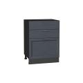 Шкаф нижний с 3-мя ящиками Сканди 600 Graphite Softwood / Graphite