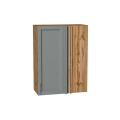 Шкаф верхний прямой угловой Сканди 700Н Grey Softwood / Дуб Вотан