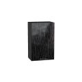 Шкаф верхний Валерия-М 450 Чёрный металлик дождь / Graphite
